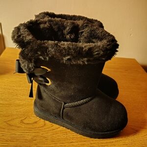 Black Kids Boots